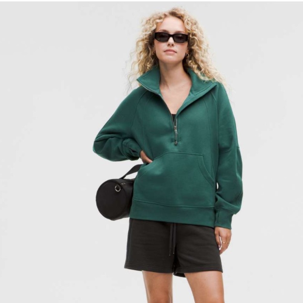 Lululemon Scuba Oversized Funnel-Neck Half Zip * Long